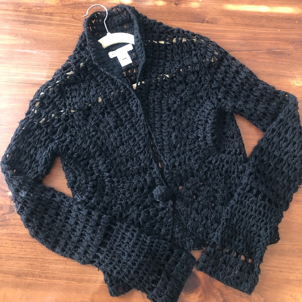 WHBM cropped sweater